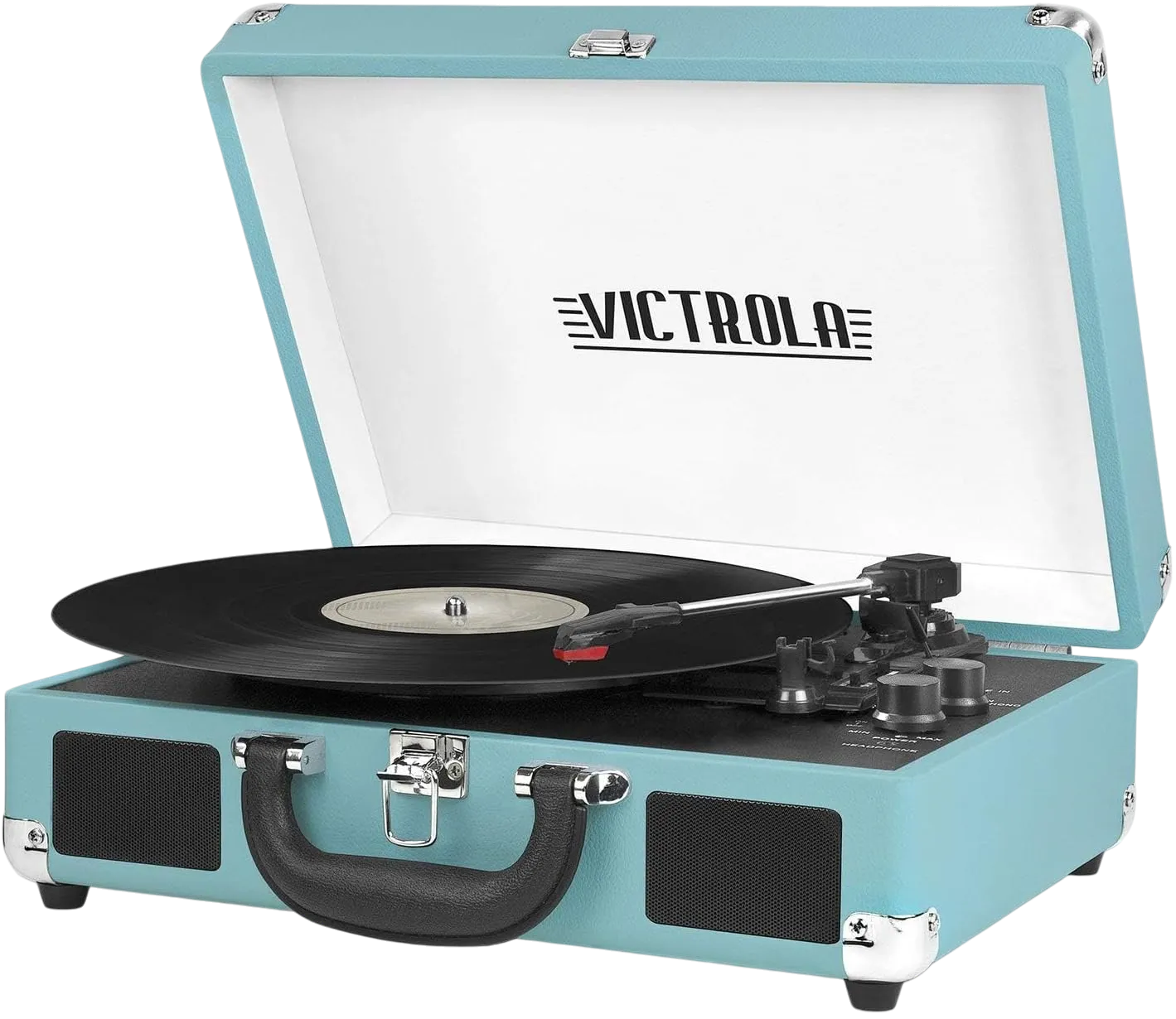 Victrola Vintage 3-Speed Bluetooth Portable Suitcase Record Play